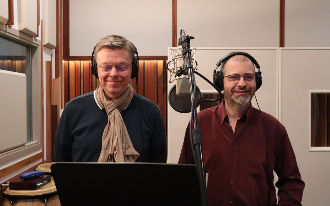 Enregistrement de l’album “Artisans de paix”