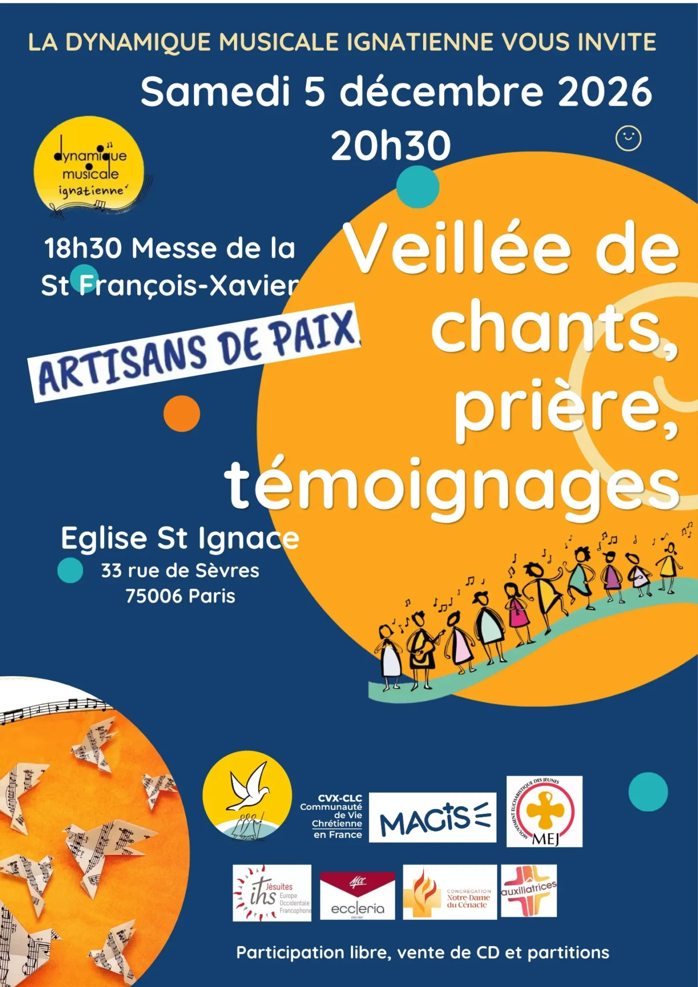 Affiche St Ignace 5 déc 2026